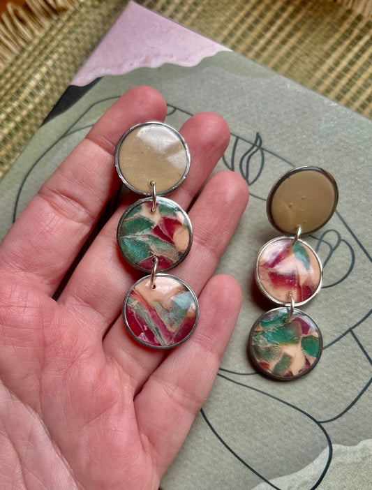 pendientes Vidriera