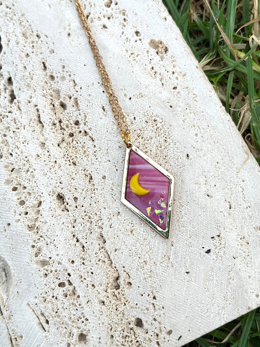 Collar Luna (rombo)