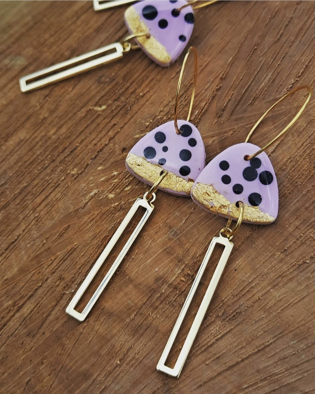 aretes dorados Copenhage
