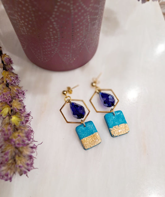Pendientes Azules PUNJAB
