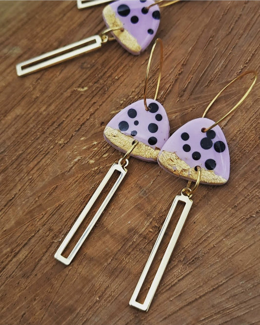 aretes dorados Copenhage