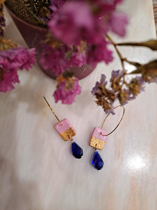Aretes Rosas PUNJAB
